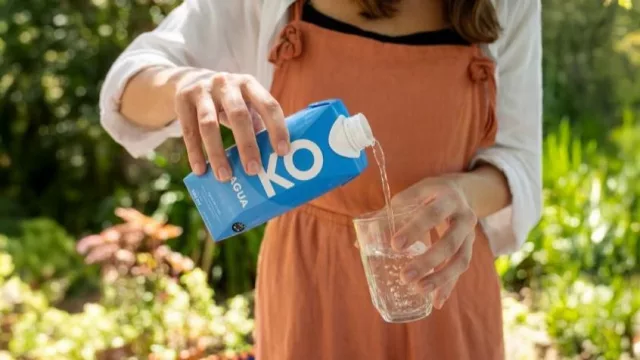 Ko Agua, una propuesta clara: envase de cartón 100% reciclable para que haya menos plástico en el consumo