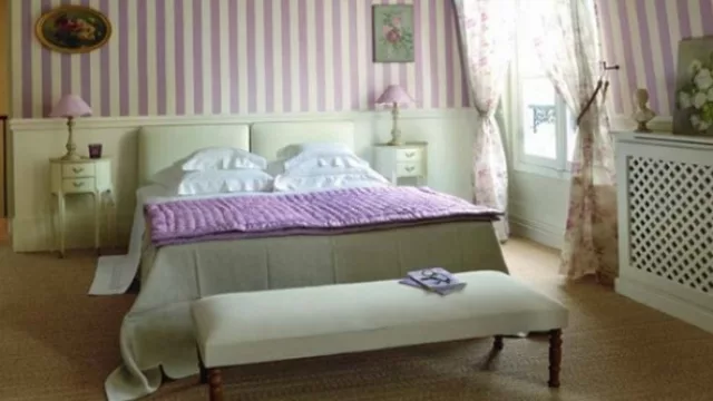 Lavanda, algodón y talco son aromas tranquilizantes ideales para el dormitorio.