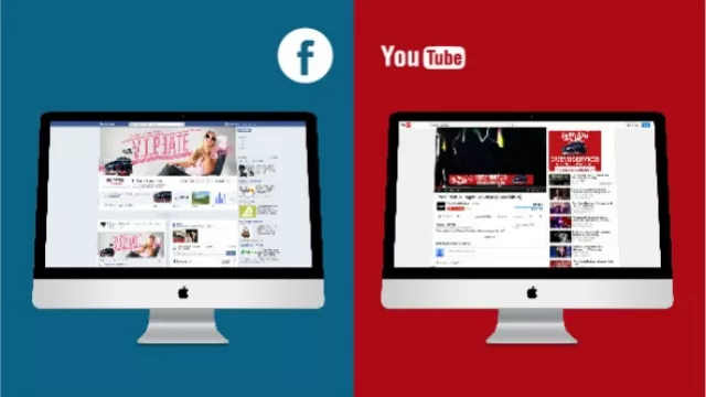 Diseño Facebook y Youtube.