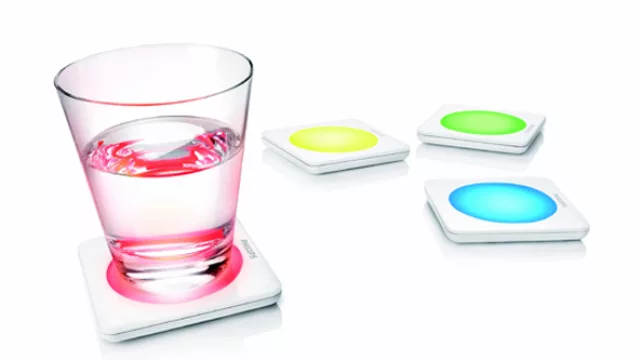Lumiware Coasters, una joyita difícil de encontrar pero disponible en el mercado online a 99 euros.