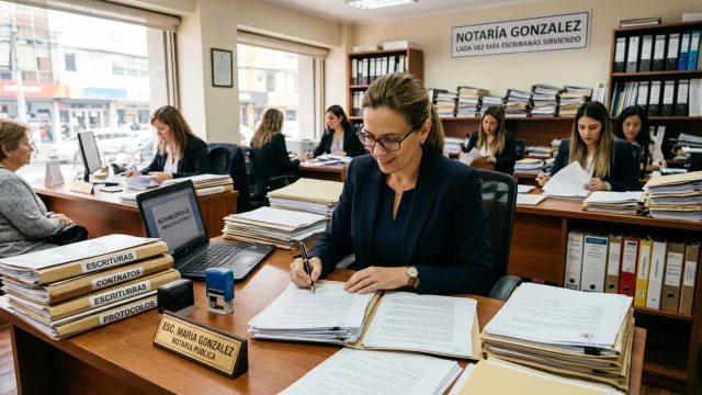 Andá a firmar a la escribana (con "a"): las mujeres ya son mayoría en el notariado argentino