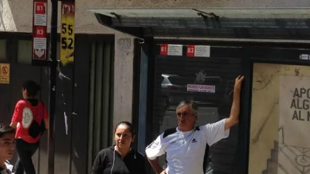 La señalización del nuevo sistema de transporte urbano. 