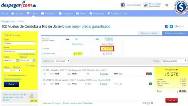 ...el mismo tícket el 10 de marzo de 2014.