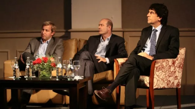 Figrerio, Sturzenegger y Melconian, las espadas económicas del jefe de Gobierno porteño.