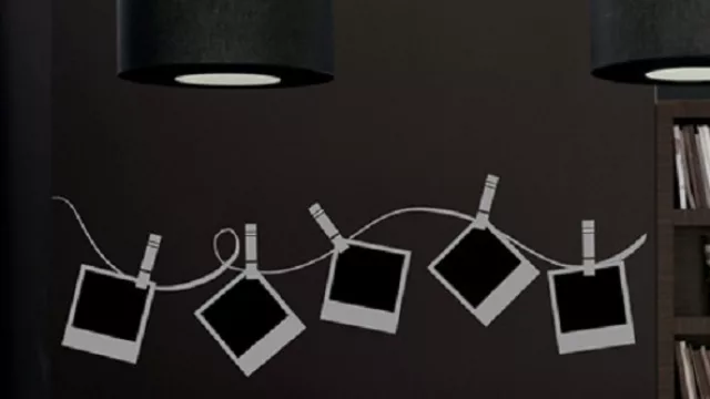 Yendo a lo explícito, los marcos de las fotos polaroid ideales para “colgar” las mejores imágenes.