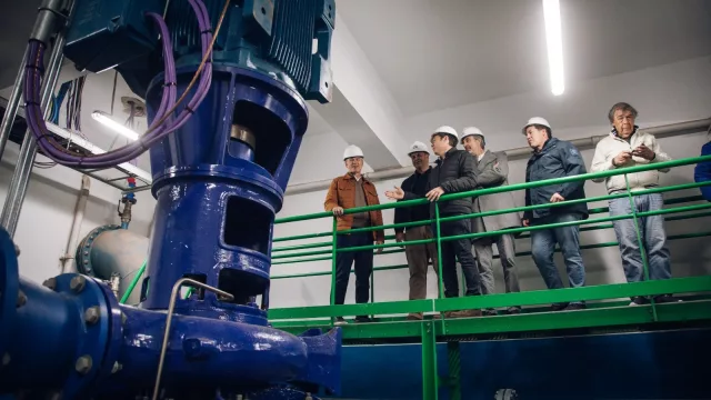Entró en funcionamiento la Estación Elevadora de Argüello: mejora la presión y el caudal de agua potable para más de 70.000 vecinos