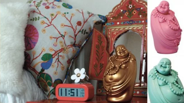 ¿Le falta alegría a tu hogar? Entonces el tuyo es el Buda contento. Disponible online en Princesas Deco & Design.