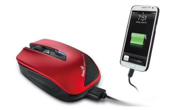 Genius y un ratón “cargado”