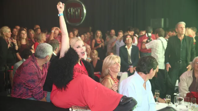La fiesta de San Valentín de la revista Gente en Mar del Plata es un clásico de cada verano.