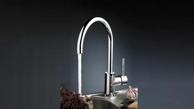 Temple monocomando cromado.