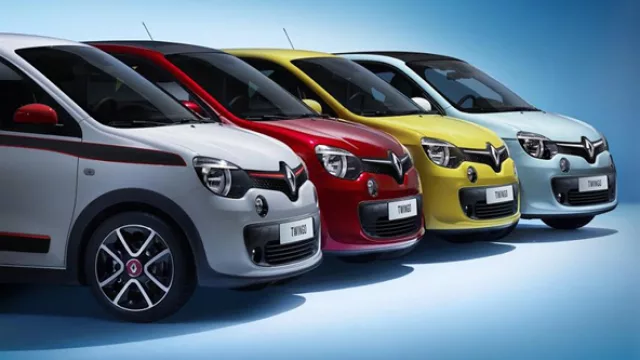  El nuevo Twingo se exhibe con una paleta de cuatro colores “pop”.