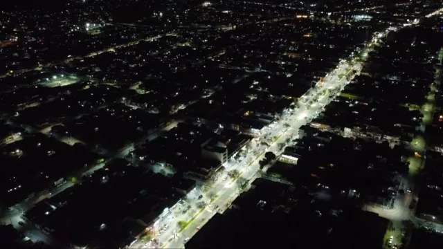 Concluyó el segundo tramo de las obras en la Avenida Libertador (principal vía de acceso a la ciudad de Alta Gracia)
