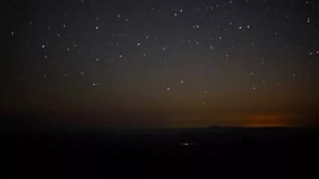 El cielo estrellado desde La Matilde, un “plus” para quienes apuesten a vivir “desenchufados”.