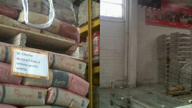 Datos de la economía real: cemento a $ 75 la bolsa, azúcar para tres días y tarjetas suspendidas