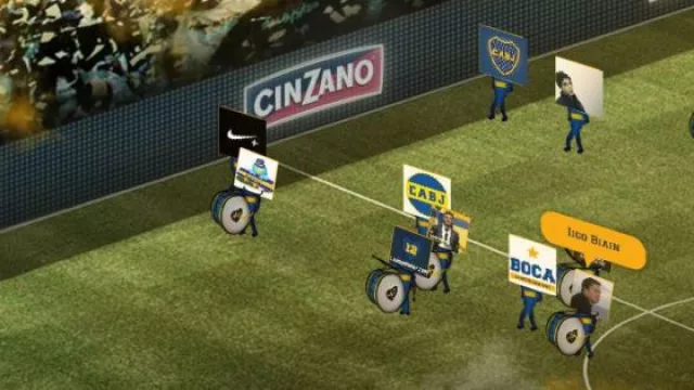Boca copa la web (con Cinzano)