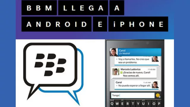 BBM no se rinde: vendrá instalado en teléfonos LG