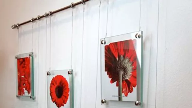 Mural para fotos en vidrio y metal. (Disponible en Morph)