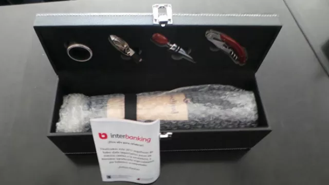 Y el vino de Interbanking bien completito. ¡Gracias totales!