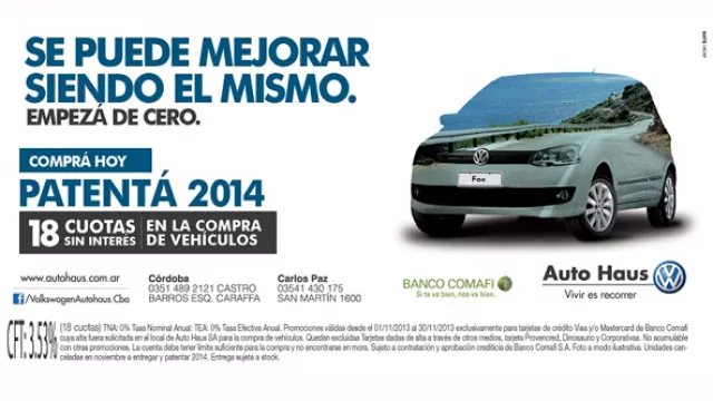 Empezá de cero Vía Pública