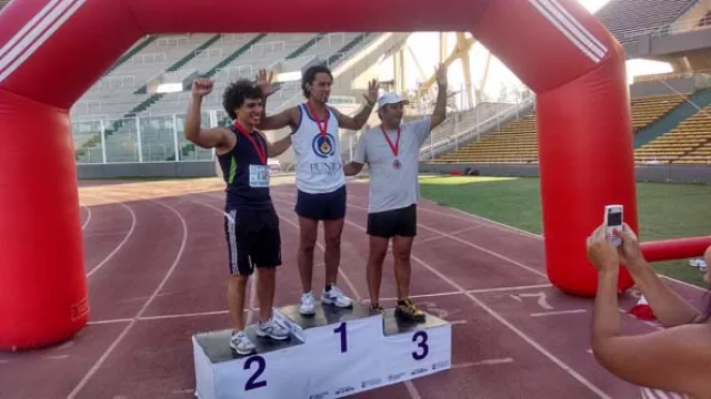 El podio de los 3K masculinos