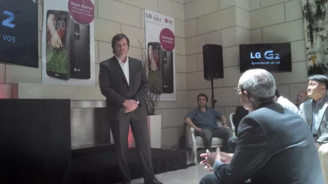 G2. Se presentó el nuevo tanque de LG y ahí estuvimos