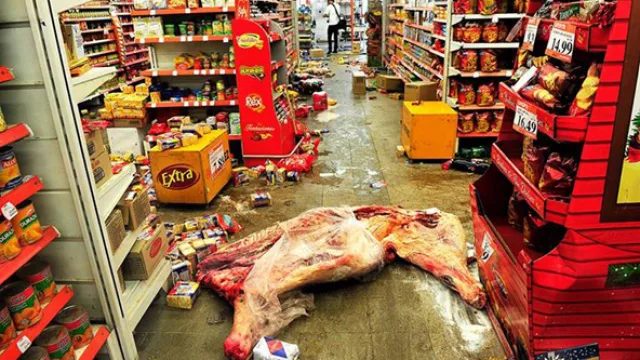 Primer balance del caos: 1.500 locales afectados y pérdidas por unos $ 100 millones