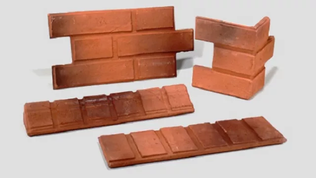 Paredes bien vestidas (¡con placas de ladrillos!)