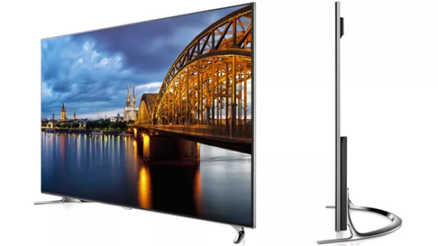 La delgadez del F8000 es llamativa