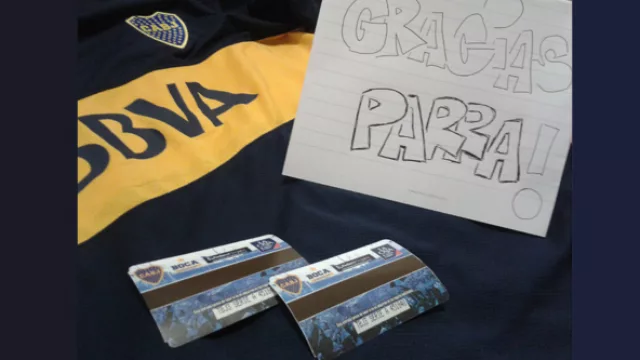 “¡Aunque no salgas campeón, el sentimiento no se termina!”, cantó en la Bombonera