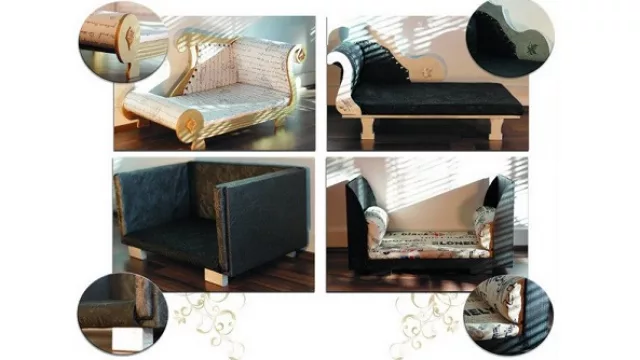 Divanes y sillones para perros de Loa’s Confort a partir de los $ 450. (Contacto: 011-1556149002)