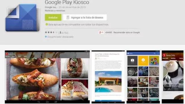 Google tiene un Kiosco
