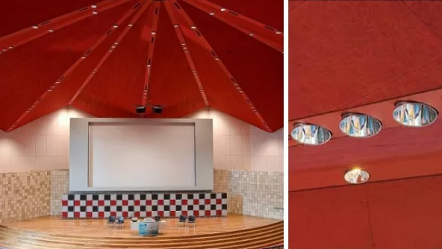 …o un auditorio con estas características.