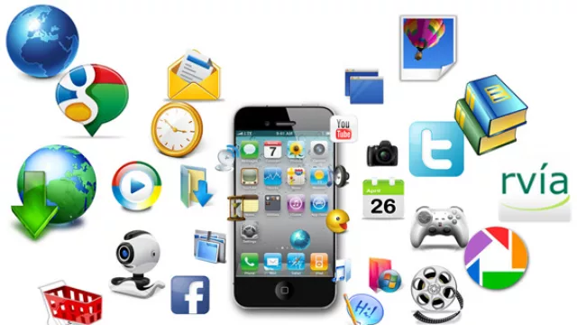 El mercado local tamaño smartphone (aplicaciones para bancos, restaurantes y mucho más)