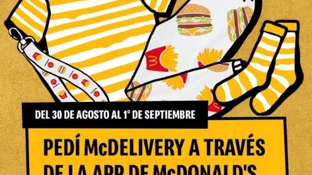 McDonald’s y su campaña "Get Ready with McDelivery": ofrecerá ítems exclusivos de la marca para disfrutar en casa