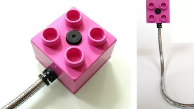 Una webcam con forma de estos cubitos de Data Brick (Disponible online)