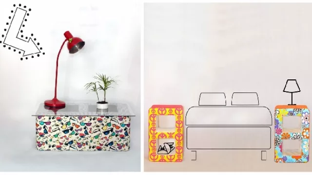 … o mesas de luz y planas.