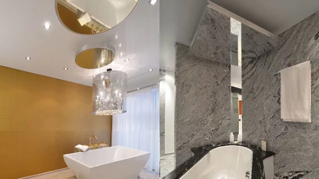 Los baños son los ambientes de la casa propicios para realizar este tipo de instalación.