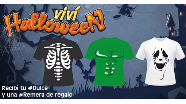 Así de divertidas eran las remeras que se llevaban los chicos