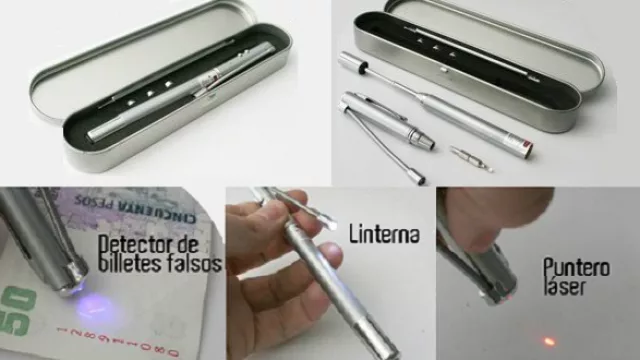 Lapicera 8 en 1, disponible en Omnipresentes.com.