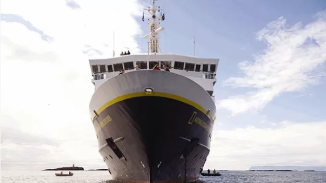 Punta recibió el primer crucero de la temporada. El miércoles llega a MVD el National Geographic