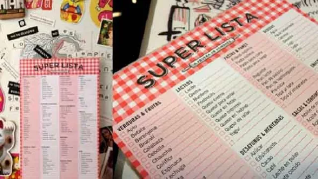 La lista del súper siempre lista en la puerta de la heladera. Disponible en The Bugplanet Store a $ 45.