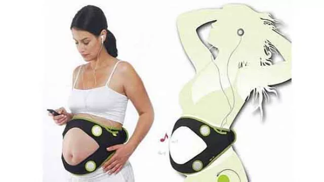 Para las que todavía están embarazadas, llegó Ritmo: un gadgets con parlantes para mamá y para el bebé. (Disponible online)