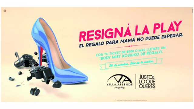 “El regalo para mamá no puede esperar” (Villa Allende Shopping by Gurdulich)