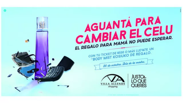 “El regalo para mamá no puede esperar” (Villa Allende Shopping by Gurdulich)