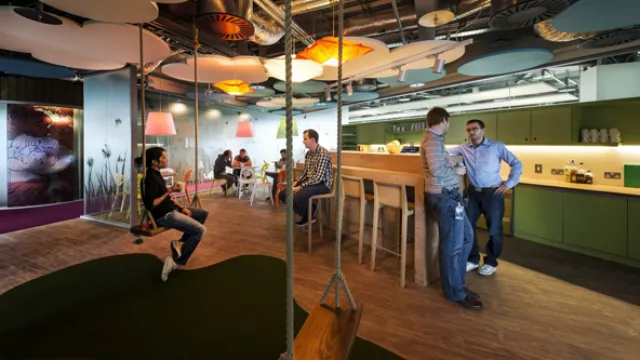 Salas para el “boludeo” (toda oficina necesita una)