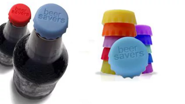¿No terminaste la cerveza? El gas se puede conservar con estos tapabotellas de Beers Savers.