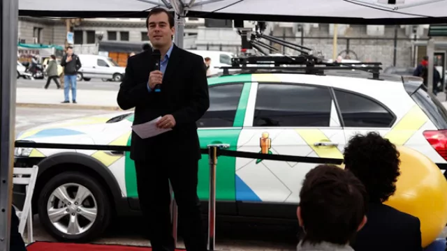 Lino Cattaruzzi, director general de Google Argentina durante la presentación.