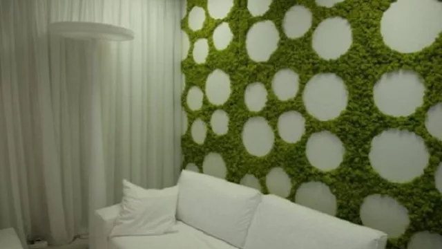 También se puede jugar con el diseño, grosor y material de la alfombra para hacer creaciones como esta.