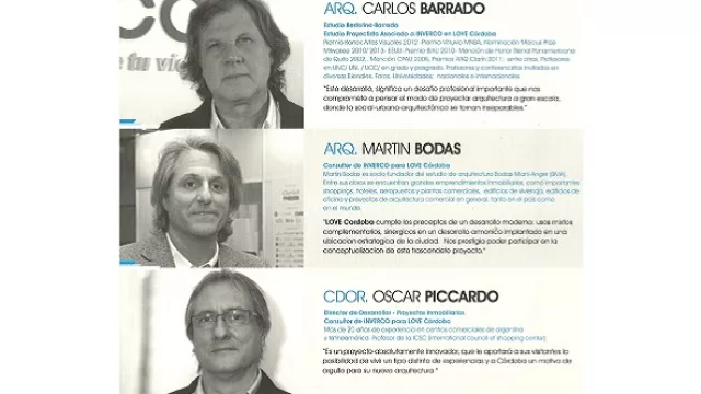 Arquitectos Barrado, Bodas y contador Piccardo.