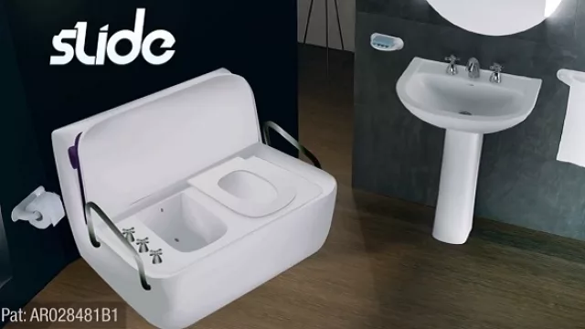 “Slide” se llama porque la tabla se desliza del inodoro al bidé.